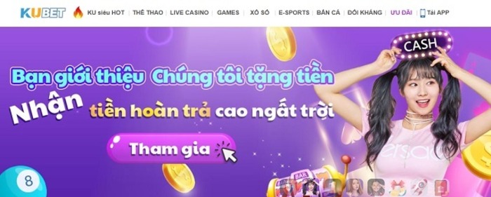 Các bước để nhận được ưu đãi Kubet 