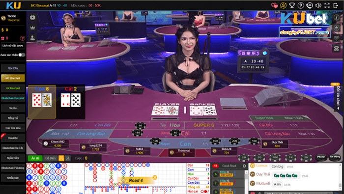 Quy tắc rút bài Baccarat Kubet chi tiết nhất