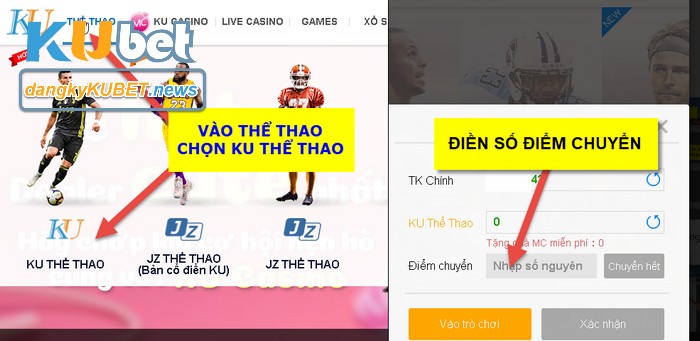 Cá cược thể thao được ưa chuộng tại Kubet