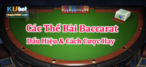 Các thế bài Baccarat