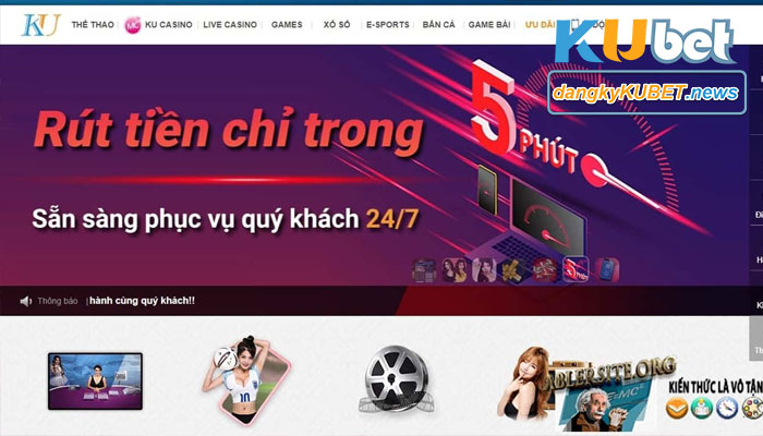 Giới thiệu về cổng game trực tuyến Kubet69